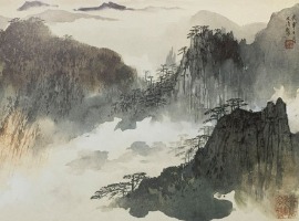 宋文治 山水圖 價格 收購